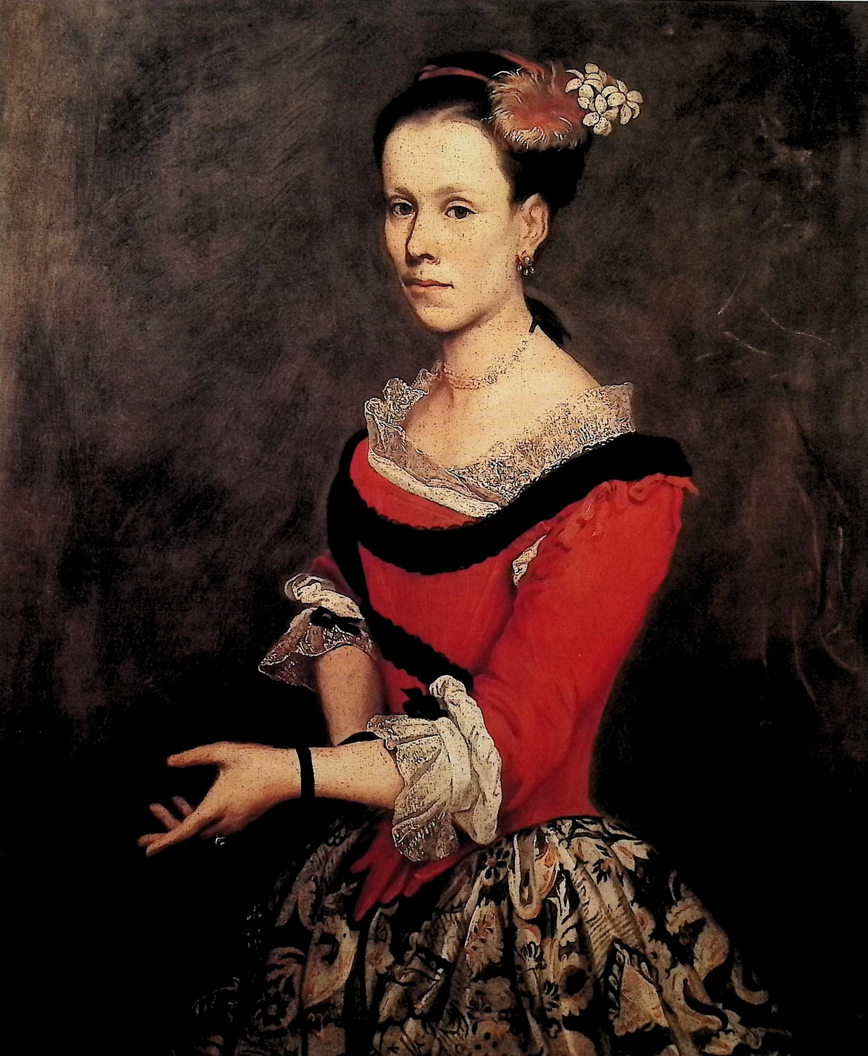 Giacomo Ceruti, il Pitocchetto - 290, Ritratto della signora Bonometti